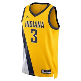 Dres Indiana Pacers Chris Duarte 3 Jordan 2022-23 Statement Edition Navy Swingman